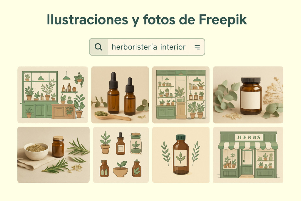 Resultados en Freepik con fotos e ilustraciones naturales para herbolarios