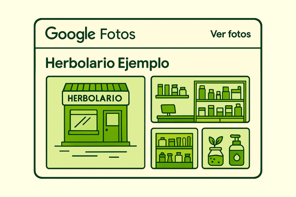 Galería de fotos del herbolario en GMB